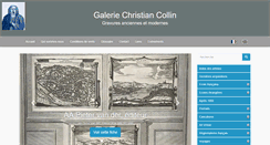 Desktop Screenshot of collin-estampes.fr